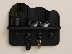 WaveShelf Organizador de Llaves y Entrada - Modelo de impresión 3D gratuito