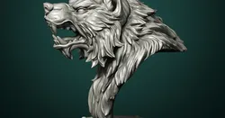 Werewolf bust