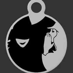 Wicked Keyring