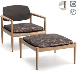 Yoko Cord Outdoor Armchair