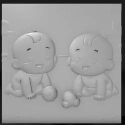 3D printer bestanden | 3MF | playful babies