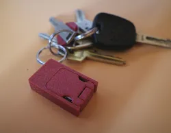 A microcontroller Keychain (with FREECAD file)