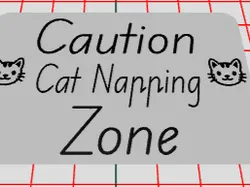 Cat Nap Sign