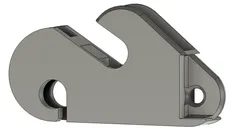 Dishwasher door latch
