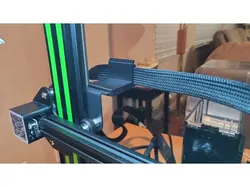 Ender 3 Sprite Extruder Ribbon Cable Clip (on Z axis)