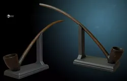 Gandalf smoking pipe 3D print model
