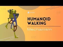 Humanoid Walking Mechanism 3D print model