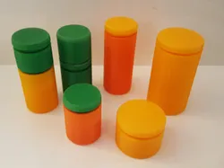 Inside Threaded Utility Survival Capsule / Container / Tube