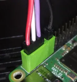 Jumper Plug Housing for Raspberry Pi and BME280 Temperature, Humidity, Barometric Pressure Weather Sensor