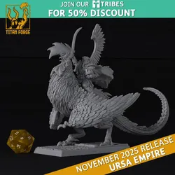 Marshal on Cockatrice - Ursa Empire 2 - Titan Forge Miniatures November 2025