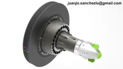Mercedes-AMG F1 W12 E Performance Front Axle And Brembo® Carbon-Carbon Brake Disc Assembly