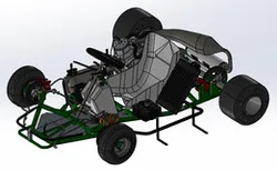Race kart model