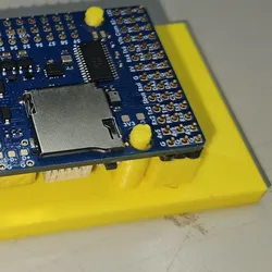 Soldering jig for Matek F405 Wing V2 flight controller.