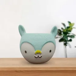 Tender Deer Planter - Cute Deer Planter 3D Model