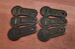 1 Euro shopping cart chip