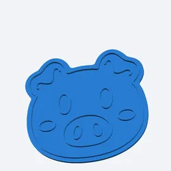 3D Printer Parts STL indir - pig sello para cortador  - Danti