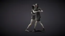 A&M: Tango Petit 8 - couple dance animation + UE