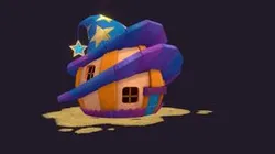Cartoon Witch house