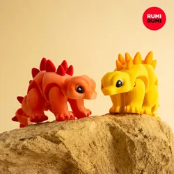 Flexi Baby Stegosaurus - Articulated Dinosaur Toy