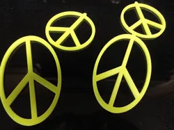Groovy Customizable Peace Sign