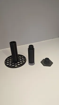 Hex Kitchen Roll Holder