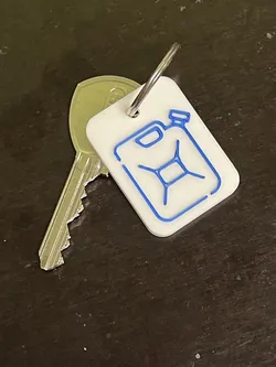 Kanister Keychain tag