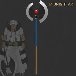 Other STL Descărcare - Gemini said Baraggan s Arrogante Espada Axe 3D print model - MIDNIGHT_ART