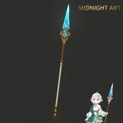 Other STL تنزيل - Princess Connect ReDive Kokkoro Cosplay Spear Prop 3D print - MIDNIGHT_ART