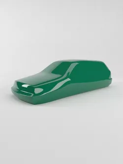 The silhouette of the car 1998 Volkswagen GTi VR6 MkIII 3D print model