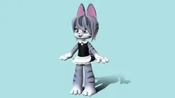 [空想造物/KONGZOO]Maid Cat {Gray}