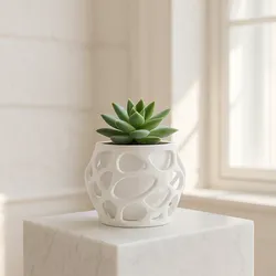 3D Printed Generative Design Plant Pot