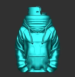 BIC LIGHTER CASE QUICKSILVER - BIC LIGHTER CASE QUICKSILVER .FDM. SLA . HIGH DEFINITION STL FILES FOR YOUR PRINTER - HD STL PRINTS .