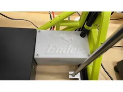 Cable management box in the frame for Ender 5 Plus