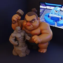 Chubby Sculptor