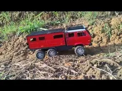 Crawler G90 Expedition Suite - CR18P 6x6 RC rear body attachment 3D print model
