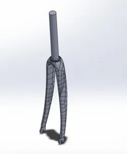 Felt Carbon Fiber Fork
