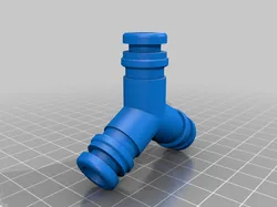 "Garden" like 3x120 degree diverter