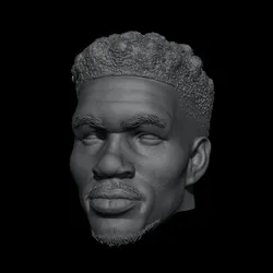 Giannis Antetokounmpo Headsculpt – Basketball 1:6 & 1:12 Scale STL & OBJ