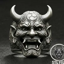 Hannya Oni Ring 003