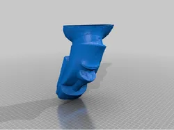 Moai Head Mold