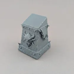Ork bust & model stand