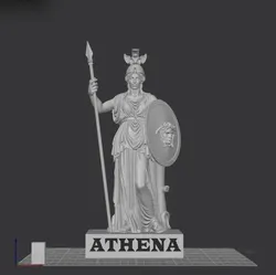 Other STL Download - God Of Athenaby Nihat Çapan