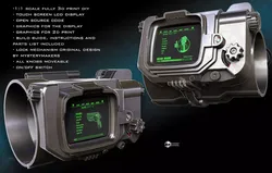 Pip Boy 3000 MkV  functional with a touch screen 3D print model