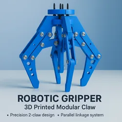 Robotic Gripper – 3D Printed Modular Claw