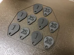 Shopping Cart Coin Keychain (Canadian)