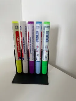 Simple Marker Holder for 5 markers (compatible with markers with +15mm markers)