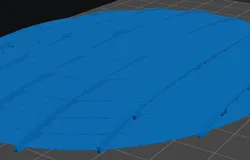 Star Trek Galaxy Class Saucer section decking Kitbashed