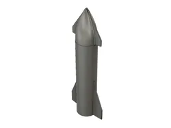 Starship Mini for the stomp rocket launcher