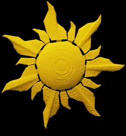 Sun Medallion