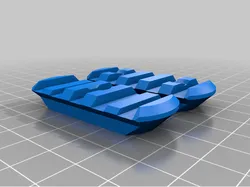 5 Slot Picatinny Rails (Standard and Chamfered Sides)